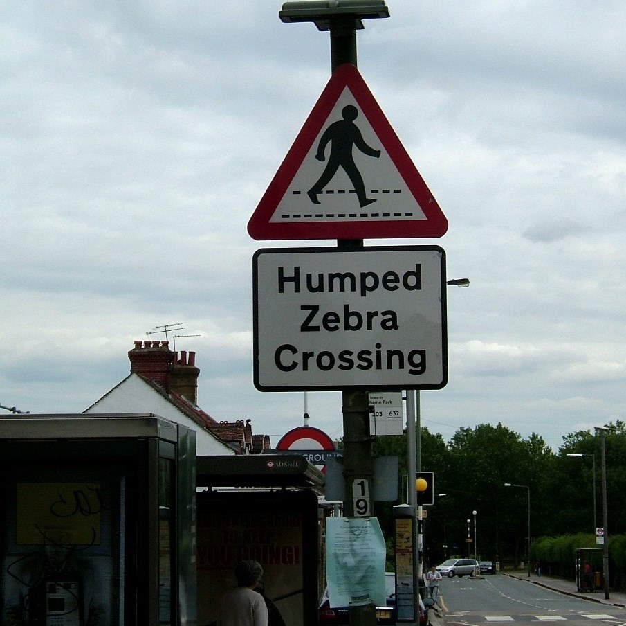 Humped Zebra crossing