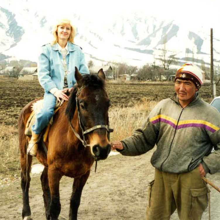 Horse riding, Kirgyzstan
