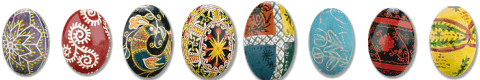 painted eggs